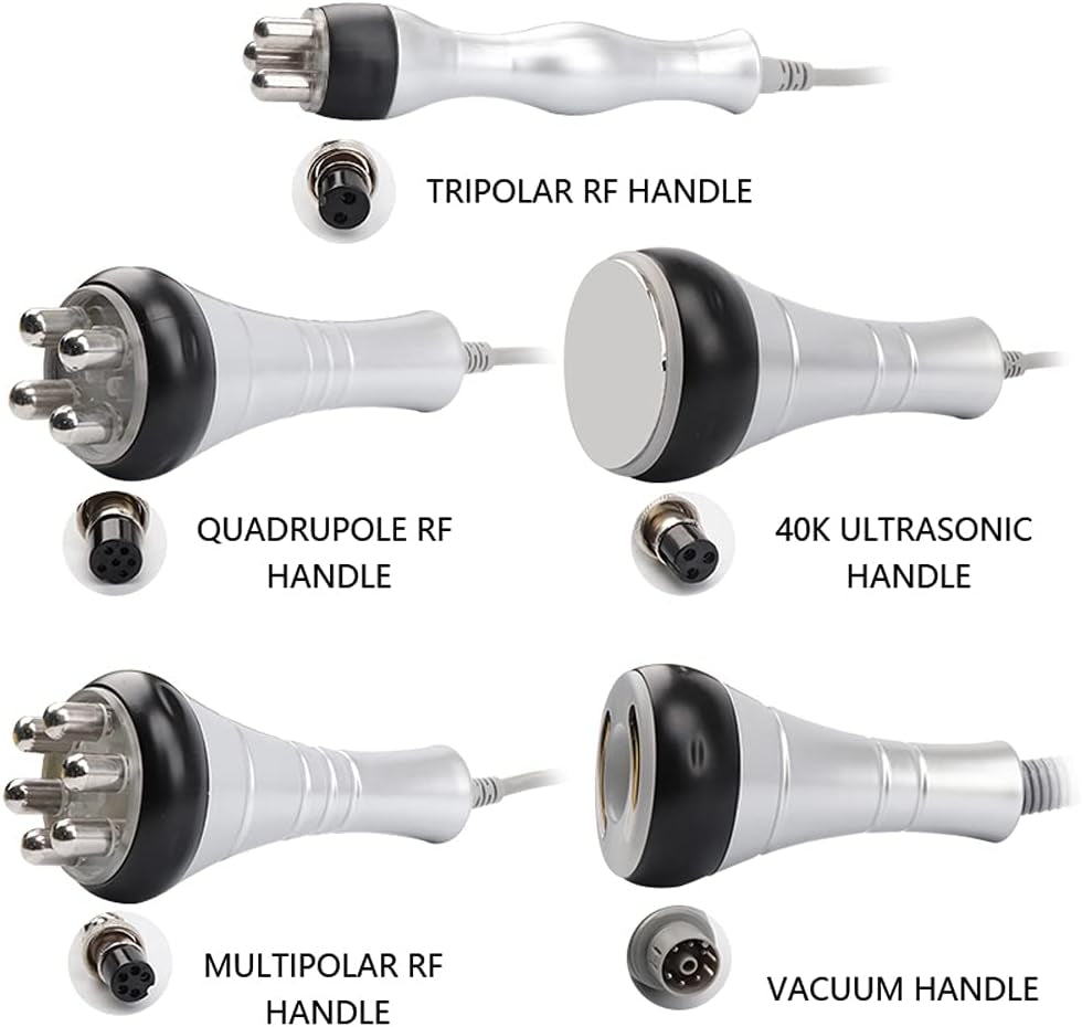 Appareil De Massage Professionnel 40 K RF À Ultrasons Pour La Liposuccion, Cavitation 6 En 1, Appareil De Massage Corporel Portable, Appareil À Vide RF Pour Soins De La Peau, Appareil De Cavitation