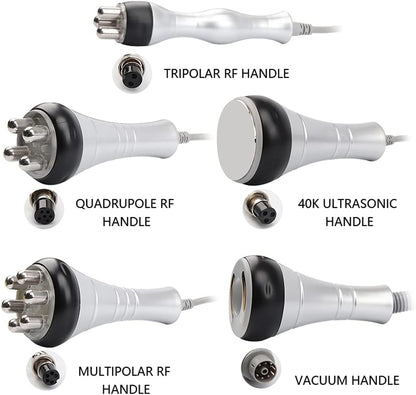 Appareil De Massage Professionnel 40 K RF À Ultrasons Pour La Liposuccion, Cavitation 6 En 1, Appareil De Massage Corporel Portable, Appareil À Vide RF Pour Soins De La Peau, Appareil De Cavitation
